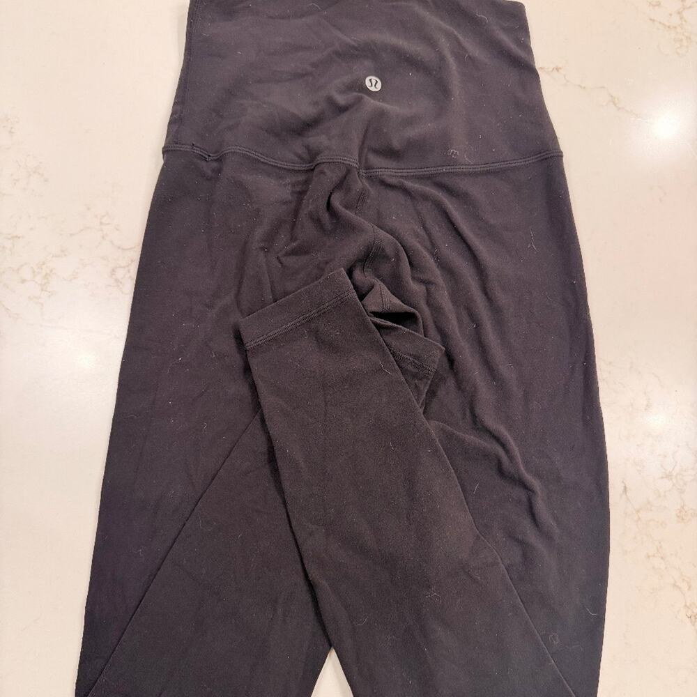 Lululemon Black High Rise Leggings – Size 4
